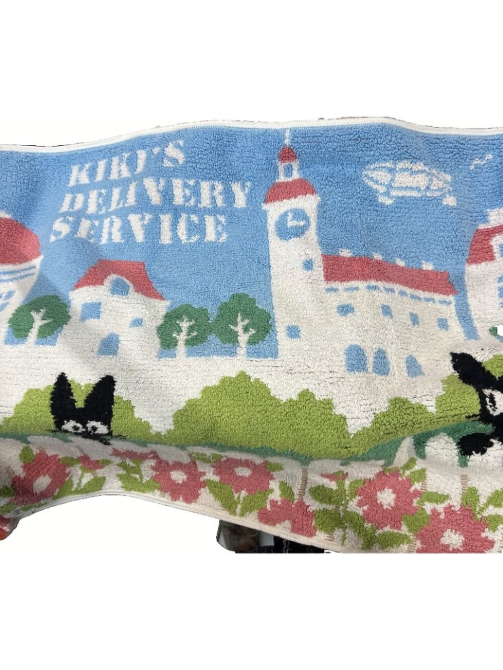 MARUSHIN Bath Mat Ghibli Kiki's Delivery Service Jiji One Day Cats 18" x 24" - Picture 3 of 8